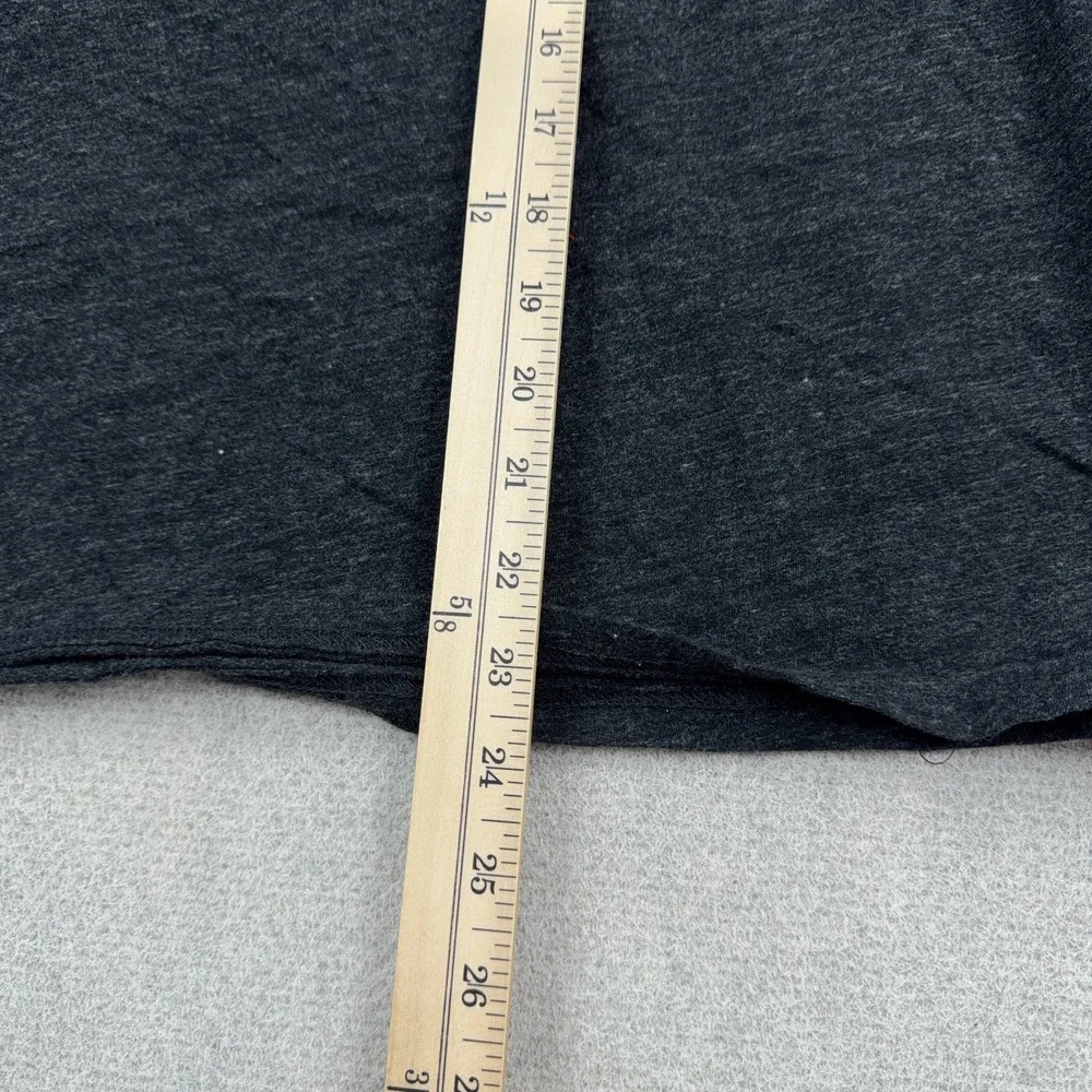 Polo Ralph Lauren Shirt Men Medium Heather Gray Tee Hoodie Hooded Pullover Thin